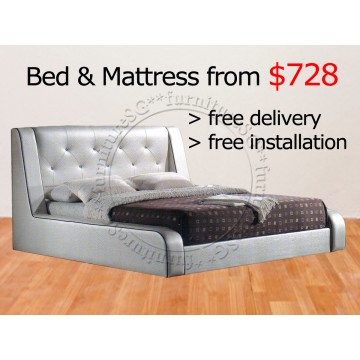 Bundle T1 : Bed and Mattress Special - Queen/King
